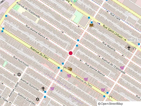 Location of Oishii Sushi at 277 Rue Bernard O, Montréal