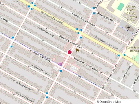 Location of Olivia'S Authentic Chicken Ndg at 6563 avenue Somerled, Montréal