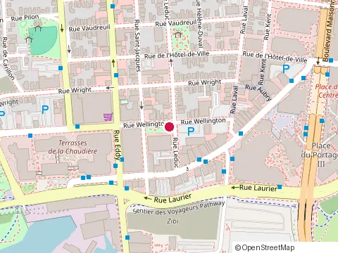 Location of Oncle Tom at 138 Rue Wellington, Gatineau