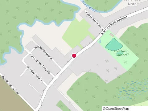 Location of Optineurones at 3730 Rue de la Rivière-Nelson, Québec