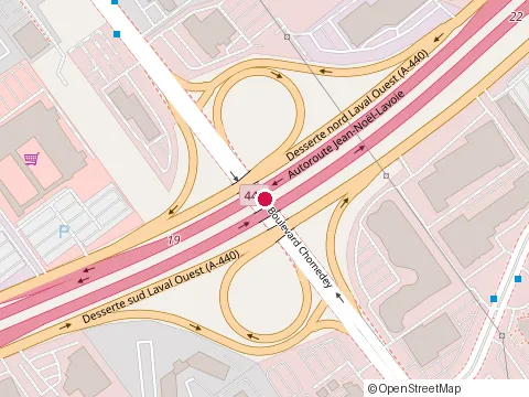 Location of Optique Multivisions at 3535 Qc-440 W, Laval