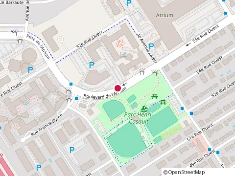 Emplacement de Orleans Co d'Assurance au 475 boulevard de l'Atrium #401, Québec