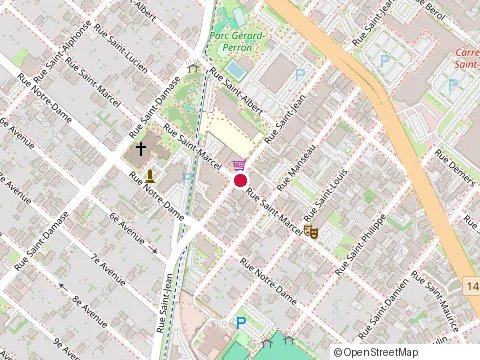 Location of P'Tite Bouffe Enr at 252 Rue Saint-Marcel, Drummondville