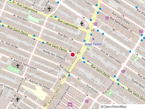Location of Paname at 365 Rue Jean-Talon E, Montréal