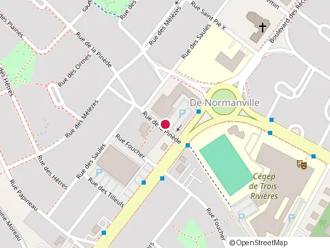 Location of Papa Georgios Express at 3640  Rue de la Pinede, Trois-Rivières