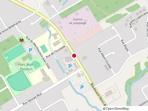 Location of Parlabas Café at 8 Rue George-Muir, Québec