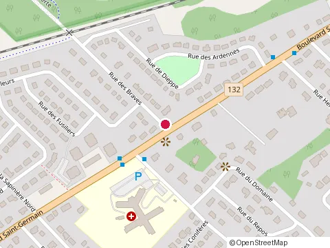Location of Party de Pizza Sur Bbq at 615 boulevard Saint-Germain, Rimouski