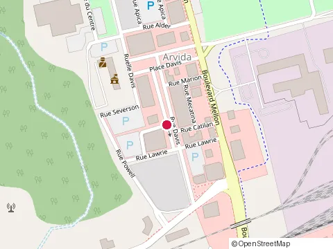 Location of Passion Café at 1929 Rue Davis, Jonquière