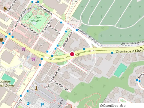 Location of Patisserie Bresilienne Dulce Paradise at 4945 chemin de la Côte-des-Neiges, Montréal