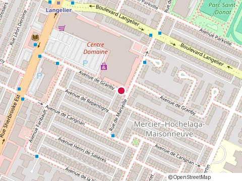 Location of Paulos Deli at 3365 avenue de Granby, Montréal