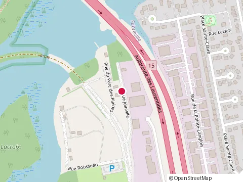 Location of Pavé Boisbri at 1547 Rue Joinville, Laval