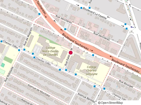 Location of Pavillon le Classique at 1430 Rue Patenaude, Longueuil