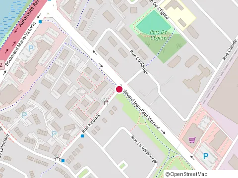 Location of Paysages 7 Greenscreen at 1840 Rue Kirouac, Longueuil