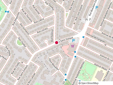Location of Paysagiste Spincon at 6350 Rue Saint-Zotique East, Montréal