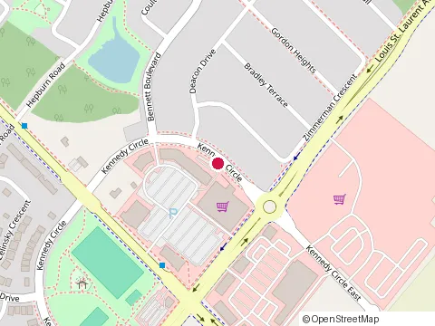 Emplacement de Metro au 1050 Kennedy Circle, Milton