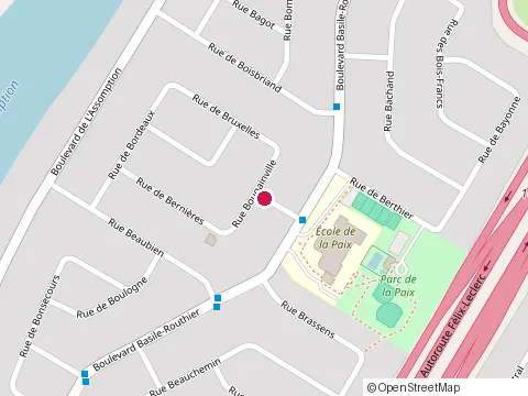 Location of Peintres et Decorateurs at 265 Rue de Bernieres, Repentigny
