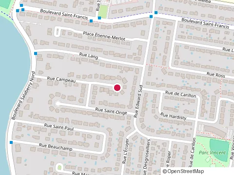 Location of Peinture Braen Inc at 3 Rue Campeau, Châteauguay