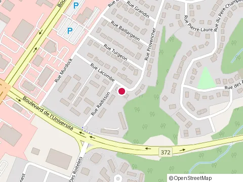 Location of Peinture Nolvex at 762 Rue Lacombe, Chicoutimi