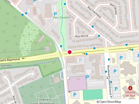Location of Pelvi-Solutions at 150 Bd Saint-Raymond, Gatineau