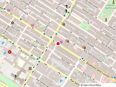 Location of Peopl at 3604 Boulevard Saint-Laurent, Montréal