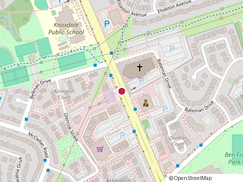 Location of Metro Greenbank Square at 250 Greenbank Rd, Nepean