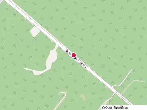 Location of Petite Sabaudia at 985 Rang Troisieme de Simpson, Saint-Cyrille-de-Wendover