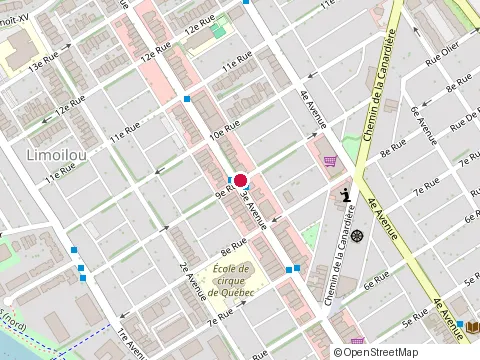 Location of Petits Gouters de la 3Ieme at 811 3E Ave, Québec