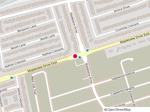 Location of Metro Pharmacy at 640 Mapleview Dr E, Barrie