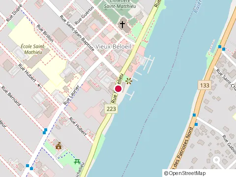 Location of Petros Beloeil at 3 Rue Saint-Jean-Baptiste, Beloeil