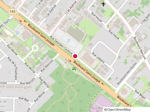 Location of Physiotherapie du Ctr-Quebec at 3745 Rue Georges-Couture, Drummondville