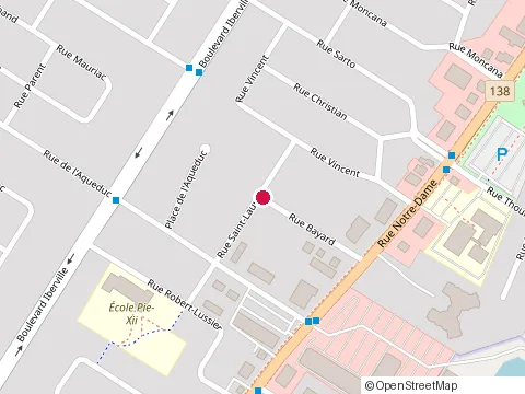 Location of Piché-Fortin Excavation at 50 Rue Bayard, Repentigny
