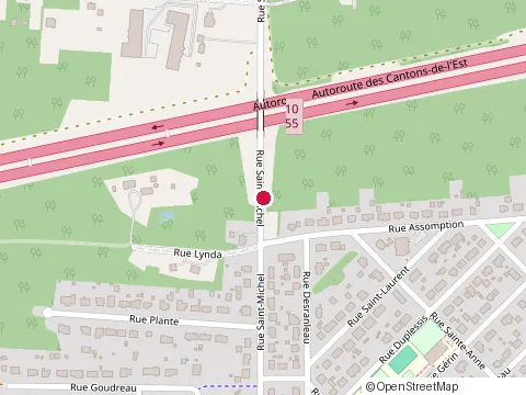 Location of Pièces et Mécanique Omerville at 735 Rue Saint-Michel, Magog