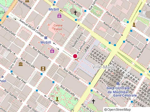 Location of Pierre Roy&Associés-Syndic Autorisé en Insolvabilité-Montréal at 1200 Mcgill College Avenue, Montréal
