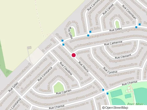 Location of Piscine Aqua at 780 Rue Fleury, Laval