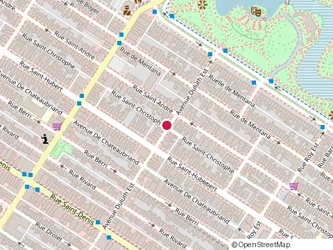 Location of Piton de la Fournaise at 835 Duluth Ave E, Montréal