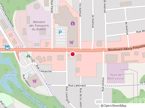 Location of Pizz Traiteur Pizzeria at 954 boulevard Albiny-Paquette, Mont-Laurier