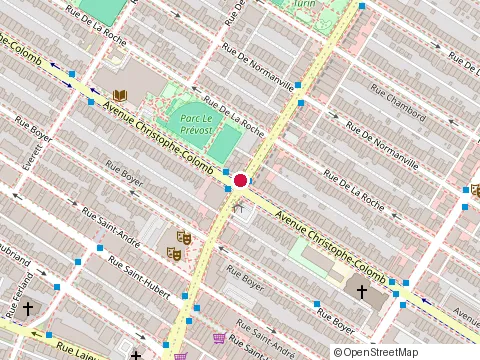 Location of Pizza Hut Montreal at 1008 Jean Talon Est, Montréal