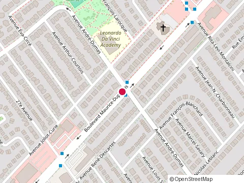 Location of Pizza Hut Montreal at 8254 Maurice Duplessis, Montréal