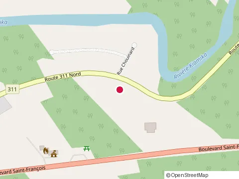 Location of Pizza la Fine Pointe at 101 avenue de l'Église, Lac-des-Écorces