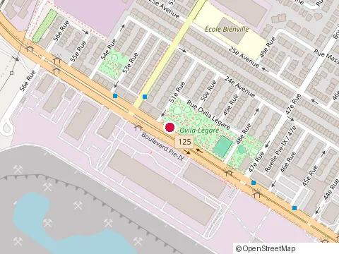 Location of Pizza Prince at 9301 Boul Pie-Ix, Montréal