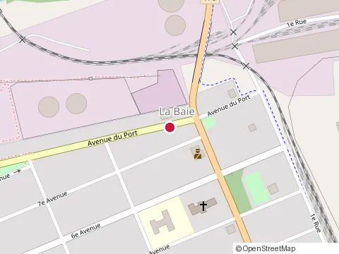 Location of Pizza Rodi la Baie at 1220 avenue du Port, La Baie