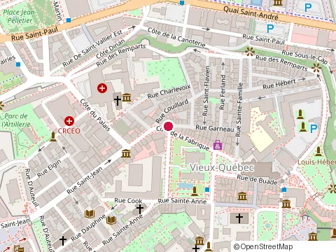 Location of Pizzeria Garno at 50 Rue Garneau, Québec