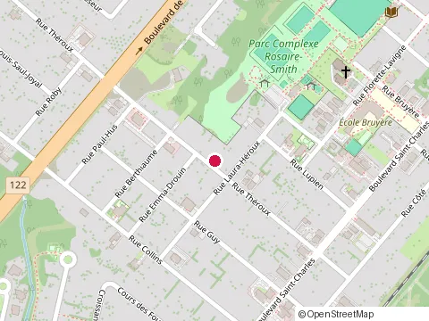 Location of Pizzeria Greco at 790 Rue Theroux, Saint-Charles-de-Drummond