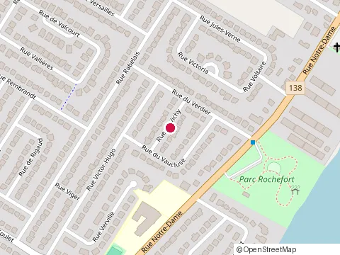 Location of Planesco Constructeur Inc at 54 Rue Vaucluse, Repentigny