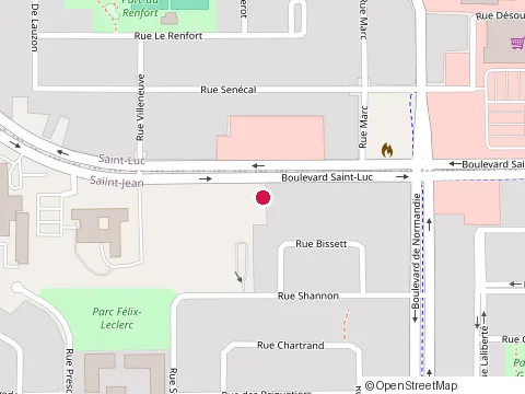 Location of Plani-Décor Enr. at 499 Rue Bissett, Saint-Jean-sur-Richelieu