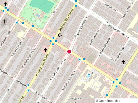 Location of Poissonnerie & Restaurant Rayan at 6080 Chem. de la Côte-des-Neiges, Montréal
