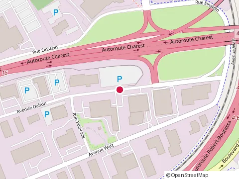 Location of Polycritec Inc at 2345 avenue Dalton, Québec