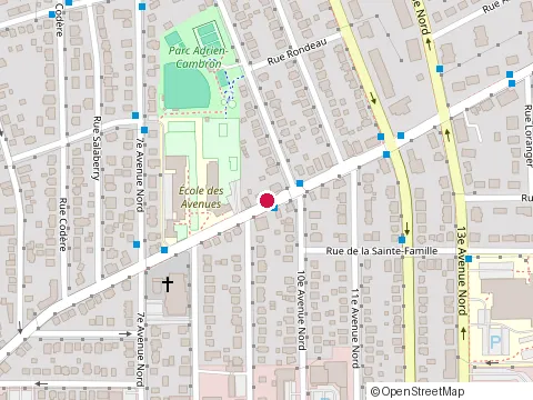 Location of Porte Primarie Ecole at 655 Rue Papineau, Sherbrooke