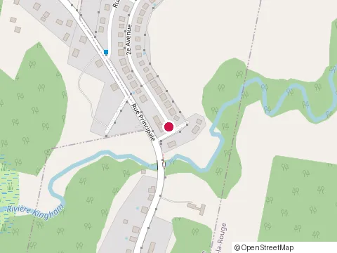 Location of Porte-O-Frites at 41 Rue Maple, Grenville
