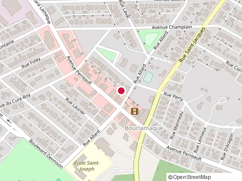 Location of Portes Val d'Or at 157 avenue Perreault, Val-d'Or